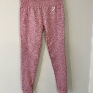 NWT Gymshark Pink Textured Leggings